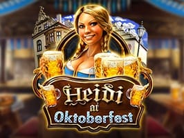 Heidi at the oktoberfest